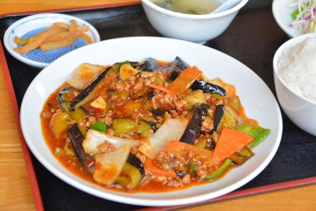 麻婆マーボーなす
