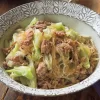 ひき肉とキャベツの麻婆はるさめ風のレシピ・作り方【簡単＆時短】 - レタスクラブ